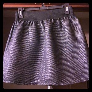 Stoosh silver and black skirt